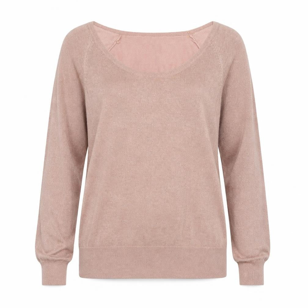 Womens UK Size M Whistles Pink Pullover Jumper