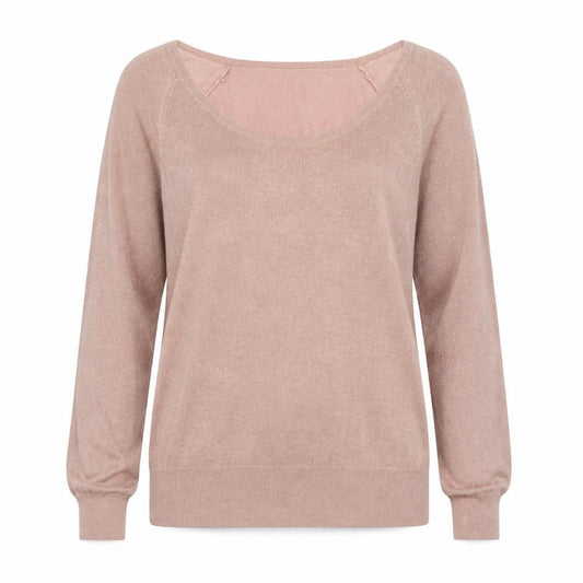 Womens UK Size M Whistles Pink Pullover Jumper