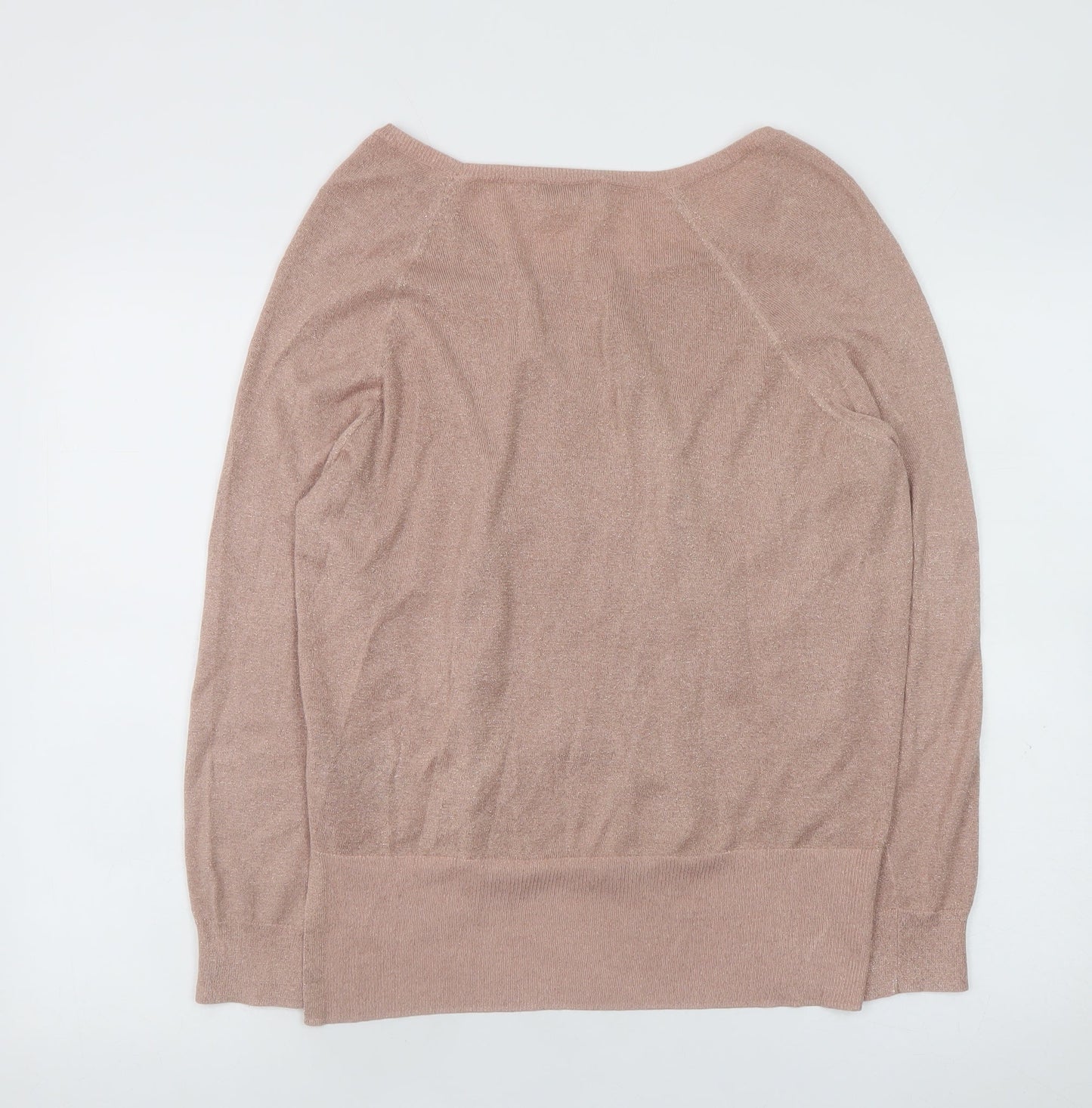 Womens UK Size M Whistles Pink Pullover Jumper
