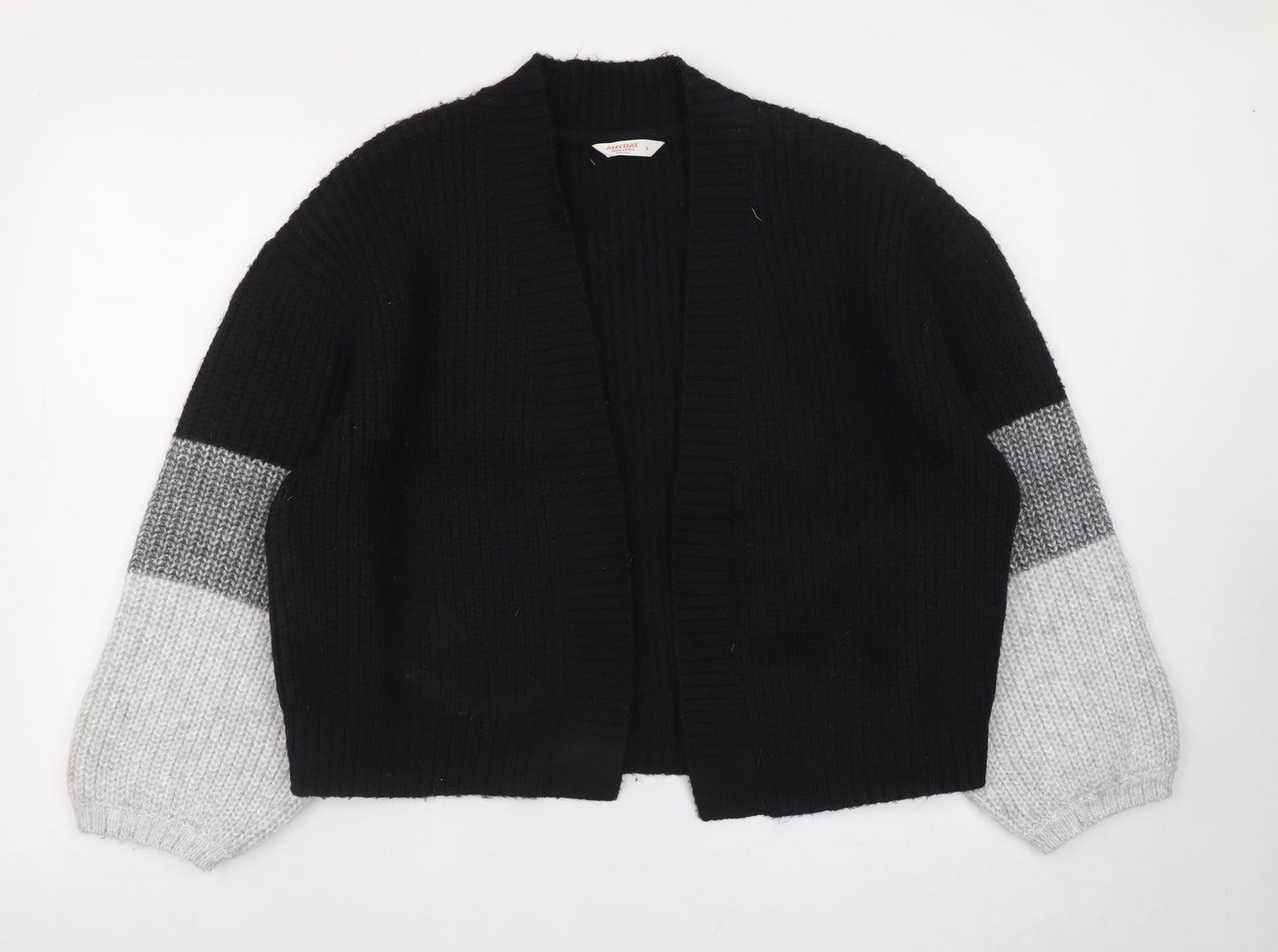 Womens UK Size L John Lewis & Partners Black Cardigan Jumper