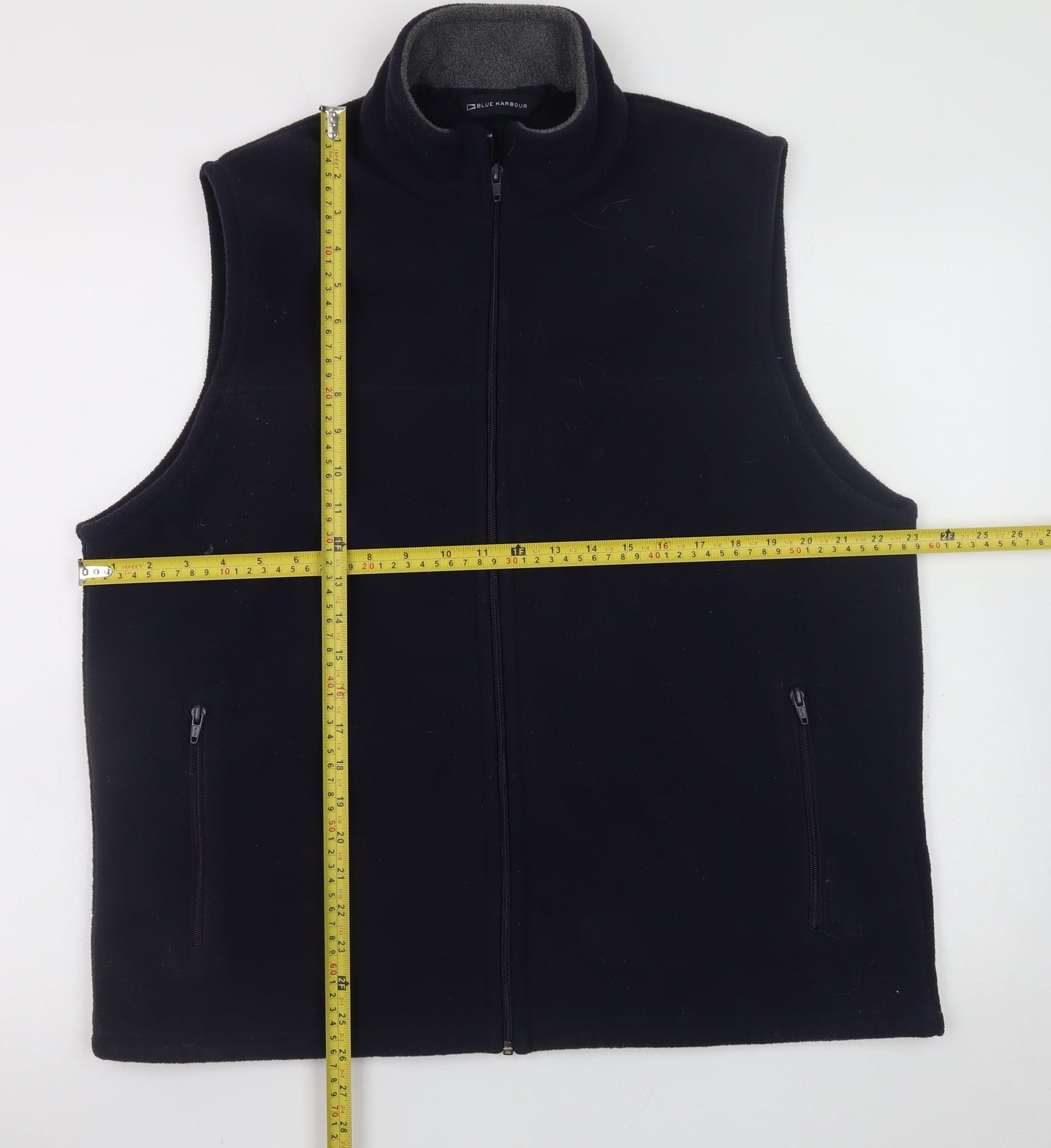 Mens UK Size L Marks and Spencer Black Bodywarmer