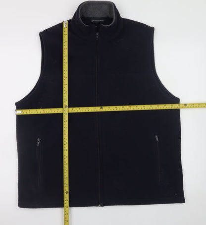 Mens UK Size L Marks and Spencer Black Bodywarmer