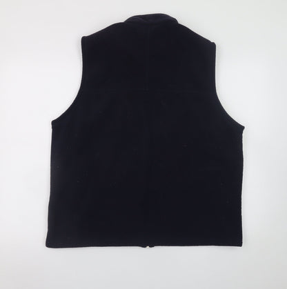 Mens UK Size L Marks and Spencer Black Bodywarmer