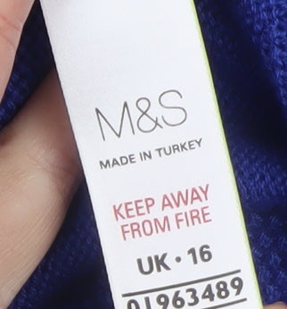 Womens UK Size 16 Marks and Spencer Jumper Dress