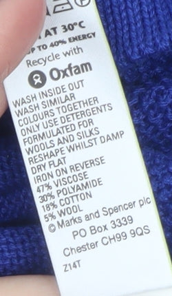 Womens UK Size 16 Marks and Spencer Jumper Dress