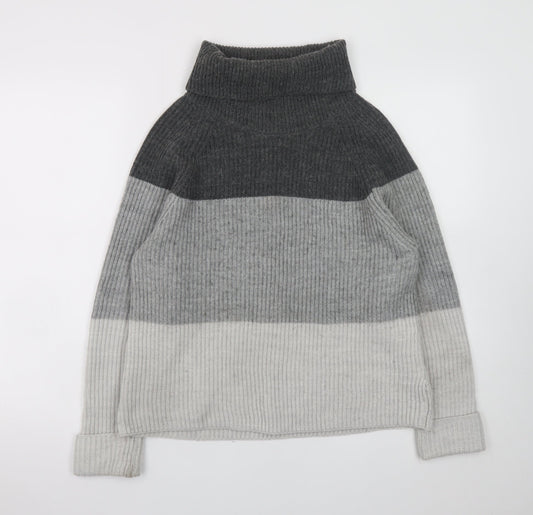 Womens UK Size 14 Marks and Spencer Grey Pullover Jumper