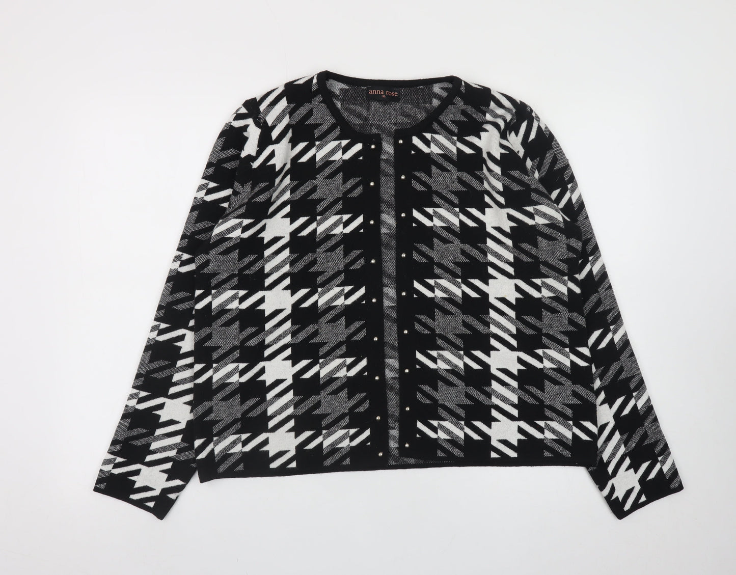 Womens UK Size XL Anna Rose Black Basic Jacket