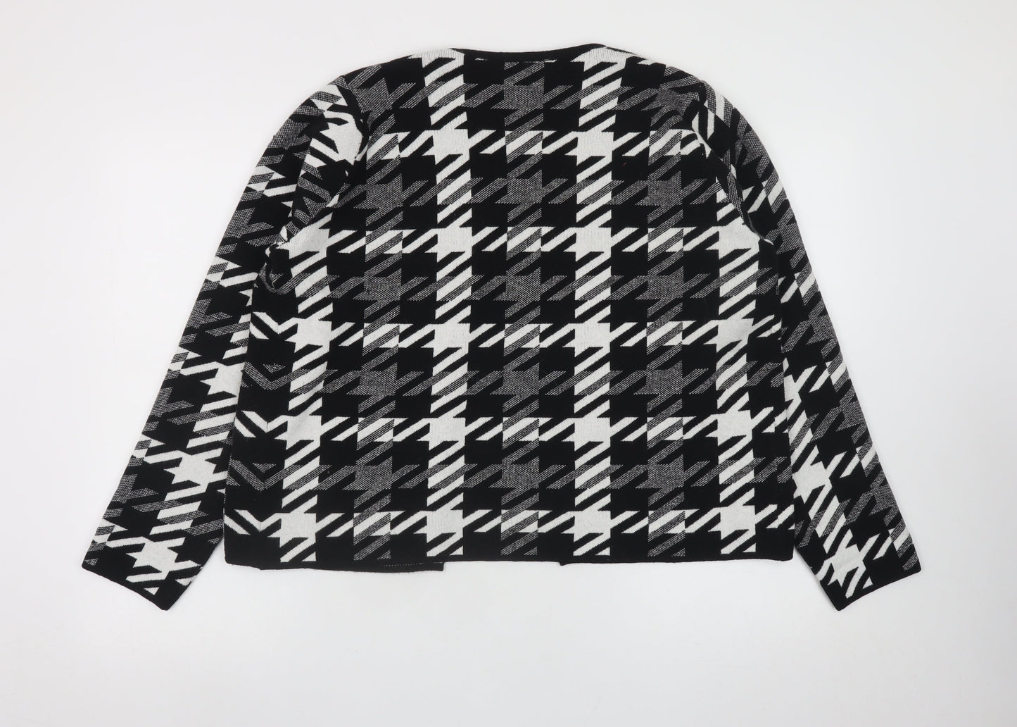 Womens UK Size XL Anna Rose Black Basic Jacket