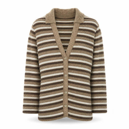Womens UK Size 14 Marks and Spencer Beige Cardigan Jumper