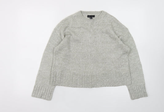 Womens UK Size S New Look Grey Pullover Jumper