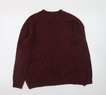 Womens UK Size 12 Topshop Red Pullover Jumper