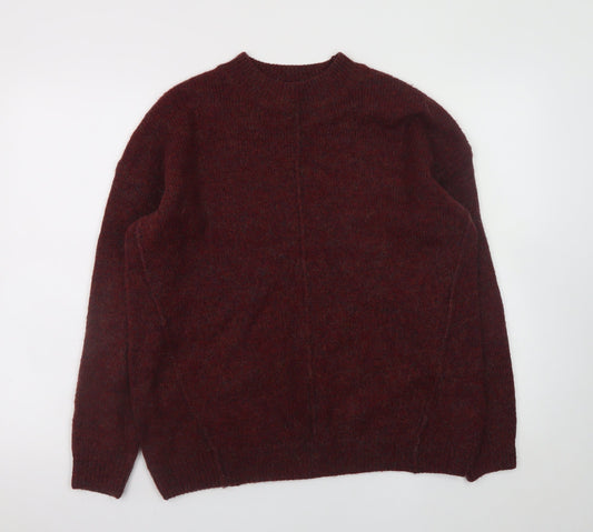 Womens UK Size 12 Topshop Red Pullover Jumper