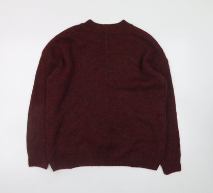 Womens UK Size 12 Topshop Red Pullover Jumper