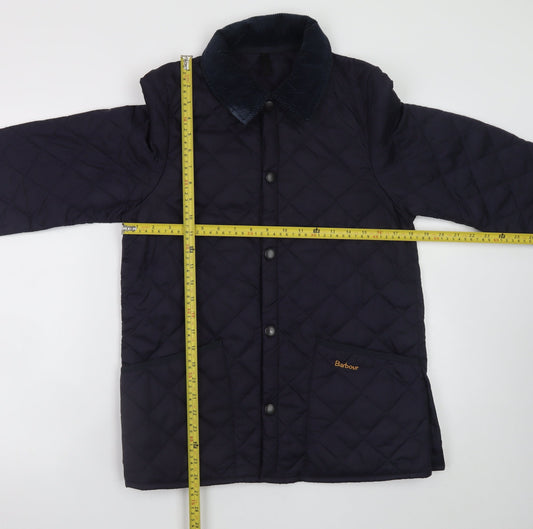 Mens UK Size XL Barbour Blue Quilted Coat