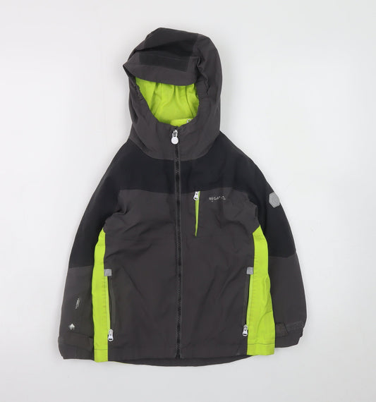 Boys UK Size 5-6 Years Regatta Grey Rain Coat