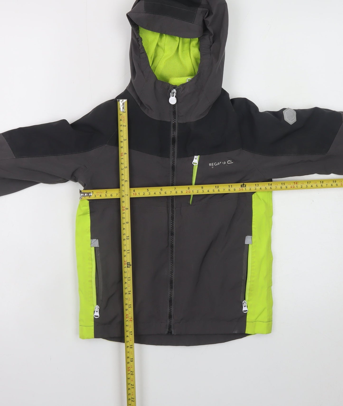 Boys UK Size 5-6 Years Regatta Grey Rain Coat