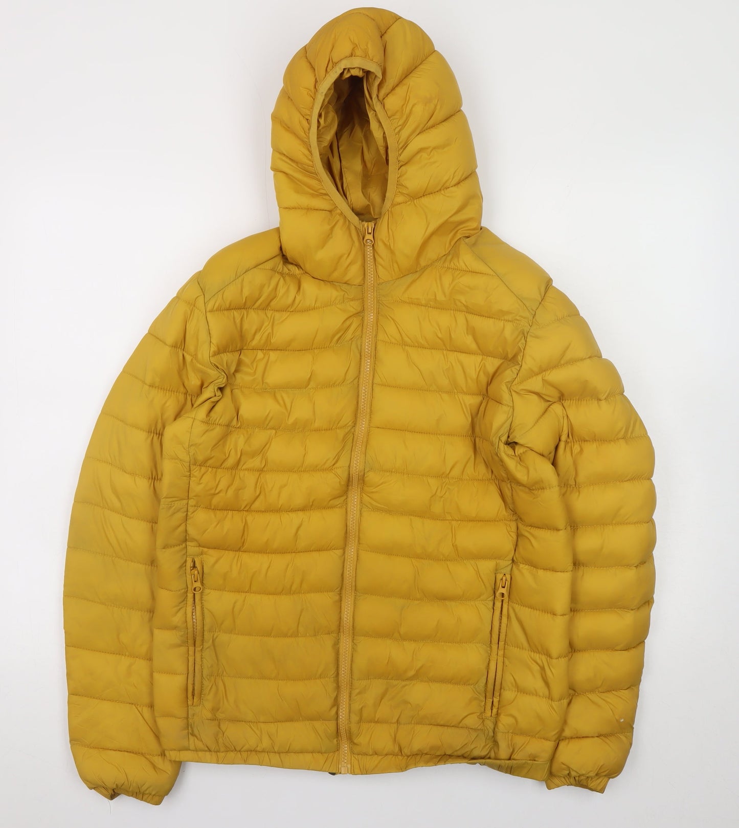 Womens UK Size S Joy@Spirit Yellow Puffer Jacket