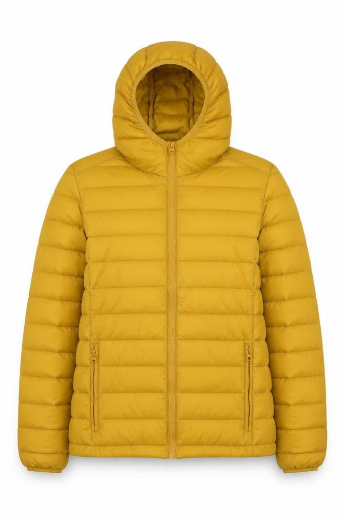 Womens UK Size S Joy@Spirit Yellow Puffer Jacket