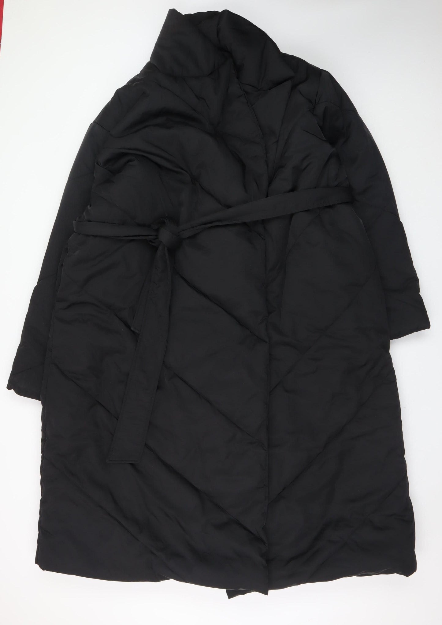 Womens UK Size 20 In the Style Black Puffer Jacket