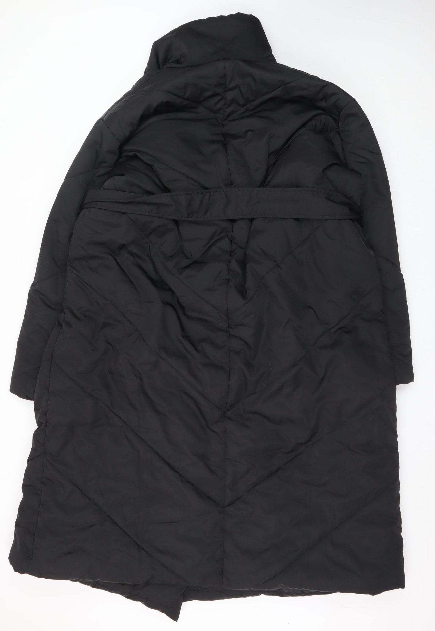 Womens UK Size 20 In the Style Black Puffer Jacket