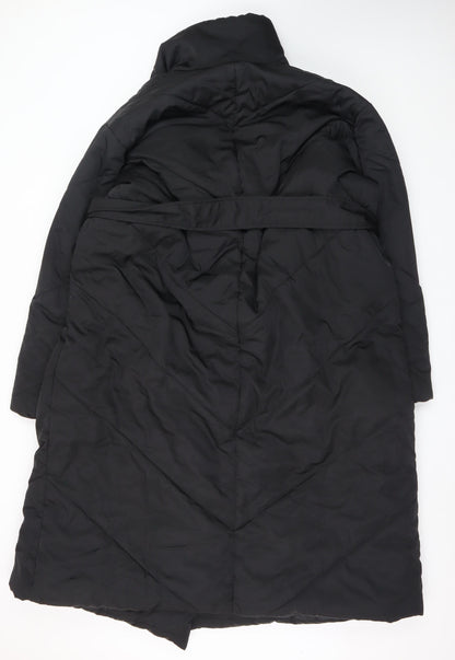 Womens UK Size 20 In the Style Black Puffer Jacket