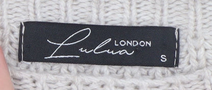 Womens UK Size S Lulua London Multicoloured Pullover Jumper