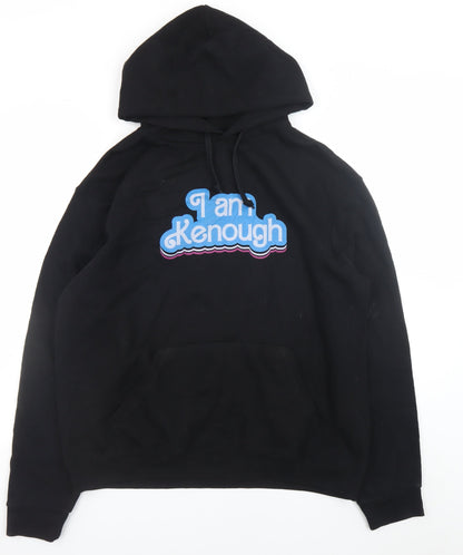 Unisex Adults UK Size L B&C Collection Black Pullover Hoodie