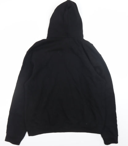 Unisex Adults UK Size L B&C Collection Black Pullover Hoodie