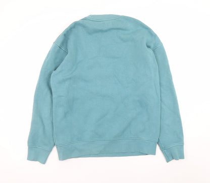 Mens UK Size S Levi's Blue Pullover Sweatshirt
