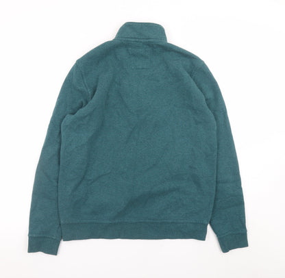 Mens UK Size M Crew Clothing Company Green Pullover Sweatshirt
