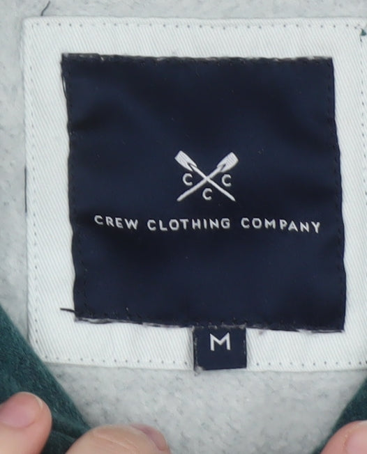 Mens UK Size M Crew Clothing Company Green Pullover Sweatshirt