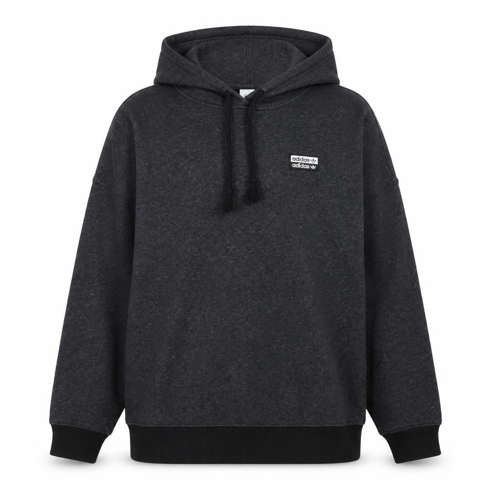 Womens UK Size 10 adidas Black Pullover Hoodie