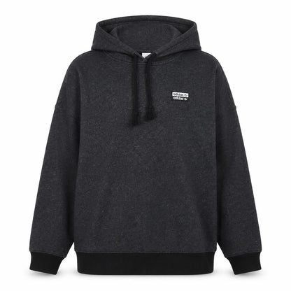 Womens UK Size 10 adidas Black Pullover Hoodie
