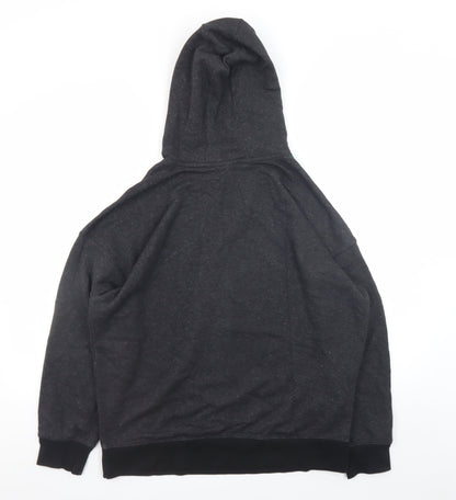 Womens UK Size 10 adidas Black Pullover Hoodie