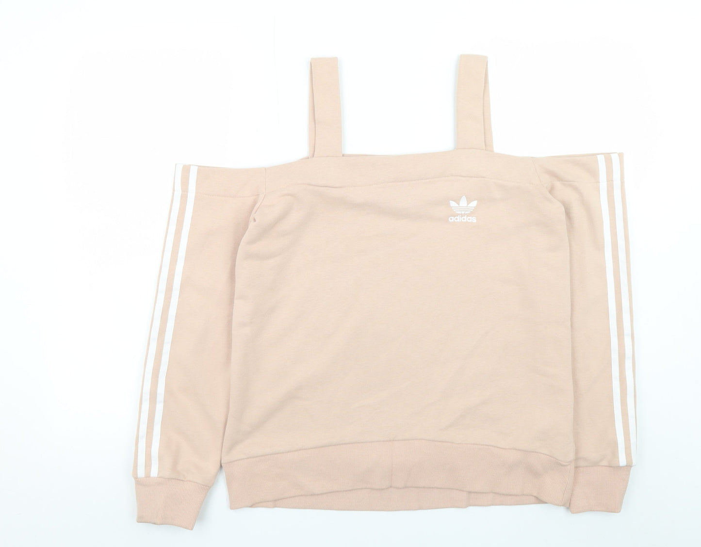 Womens UK Size 8 adidas Beige Pullover Sweatshirt