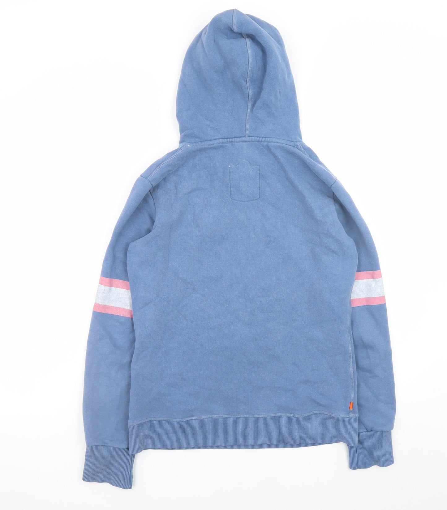Womens UK Size XS Superdry Blue Pullover Hoodie