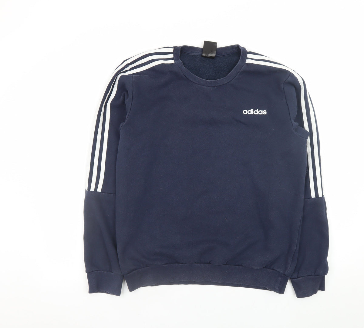 Mens UK Size M adidas Blue Pullover Sweatshirt