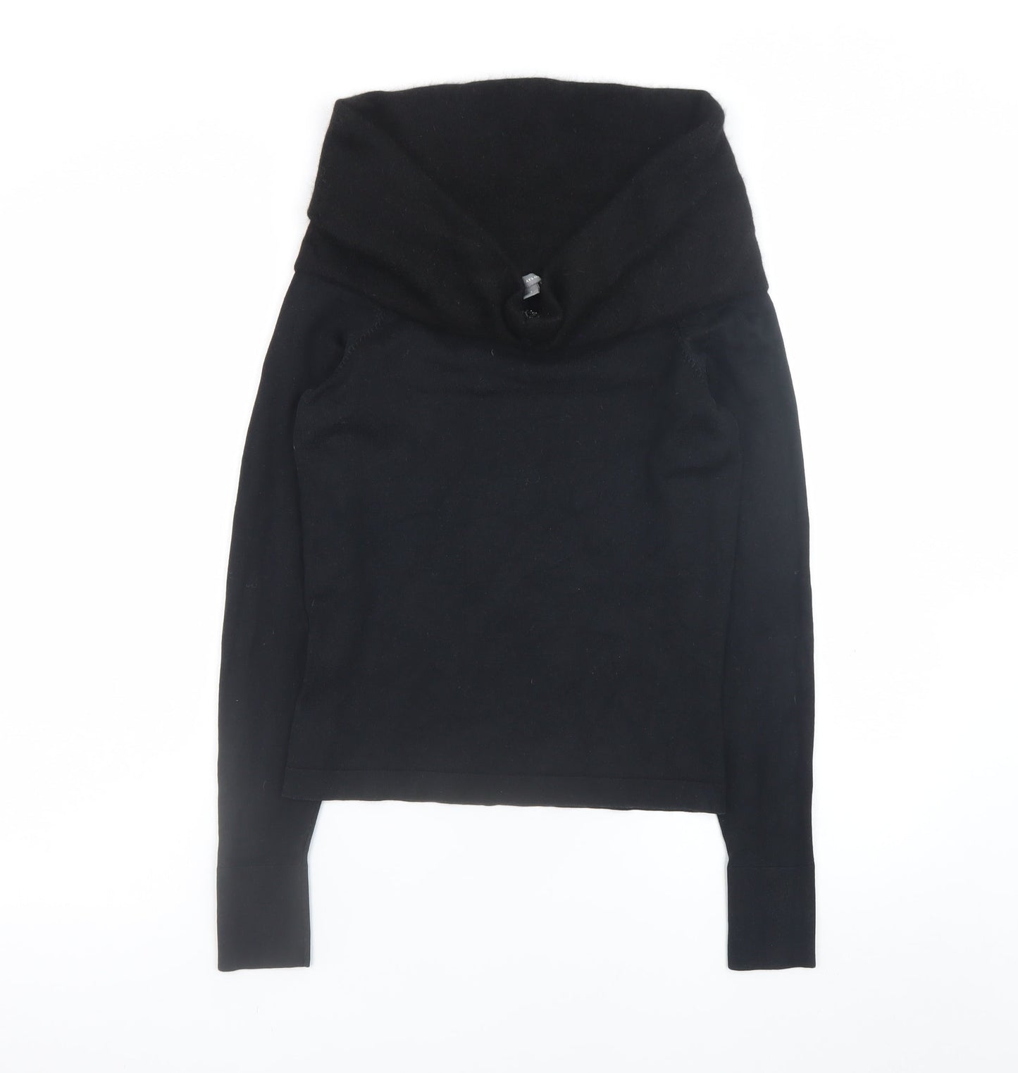 Womens UK Size S Ann Taylor Black Pullover Jumper