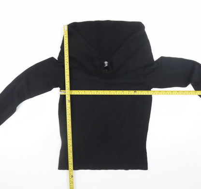Womens UK Size S Ann Taylor Black Pullover Jumper