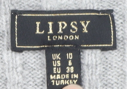 Womens UK Size 10 Lipsy Jumper Dress
