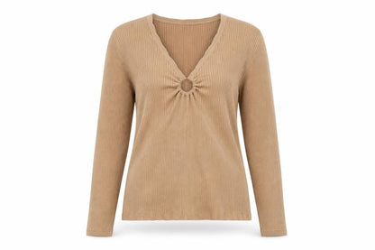 Womens UK Size 14 Lipsy Beige Pullover Jumper