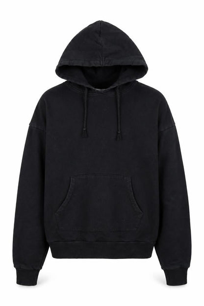 Mens UK Size S COLLUSION Black Pullover Hoodie