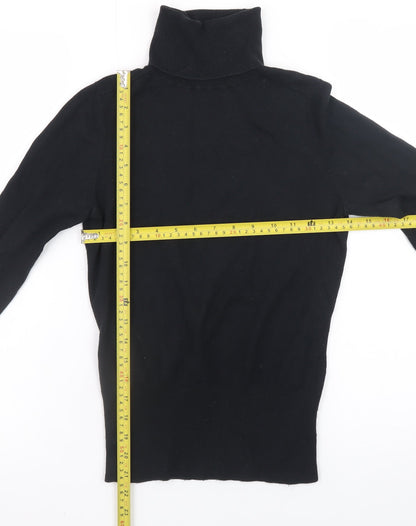 Womens UK Size XS Banana Republic Black Pullover Jumper