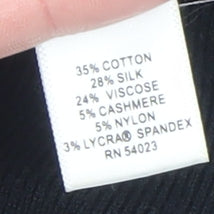 Womens UK Size XS Banana Republic Black Pullover Jumper