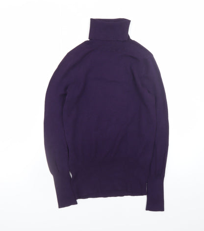 Womens UK Size XS Banana Republic Purple Pullover Jumper