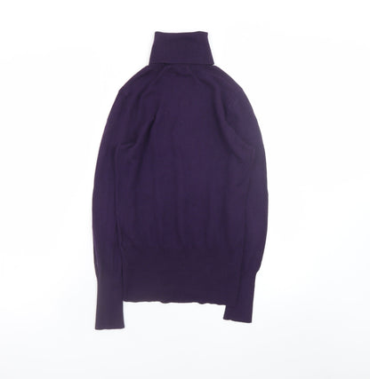 Womens UK Size XS Banana Republic Purple Pullover Jumper