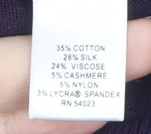Womens UK Size XS Banana Republic Purple Pullover Jumper