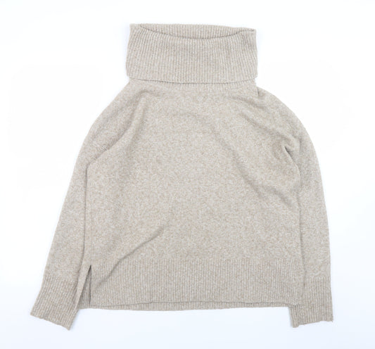 Womens UK Size S VERO MODA Beige Pullover Jumper