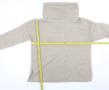Womens UK Size S VERO MODA Beige Pullover Jumper