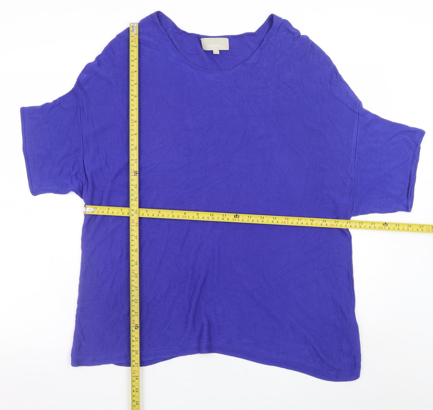 Womens UK Size XL InWear Blue Pullover Jumper